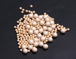High-purity ceria zirconia (Ce-TZP) beads